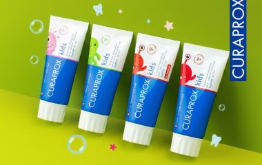 Дитяча зубна паста Curaprox - турбота, смак і швейцарська якість