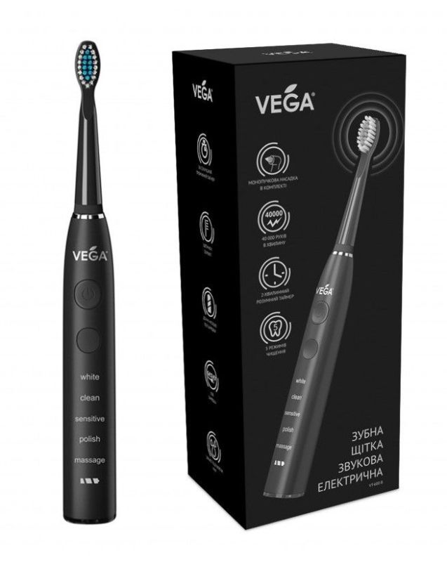 Ультразвуковая зубная щетка Vega VT-600 гарантия 1 год