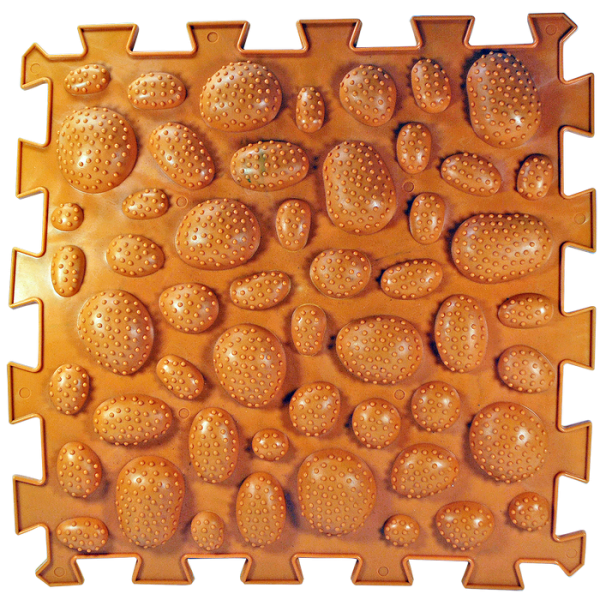 Ортопедический массажный коврик Пазлы Микс 6 элементов