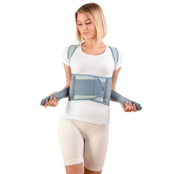 Корсет для корекції постави жорсткий Alkom 1020