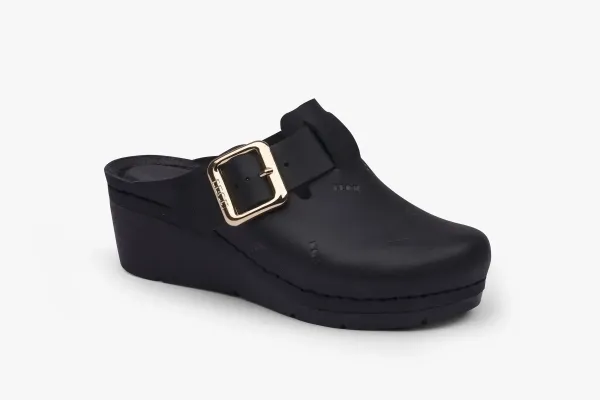 Жіноче Сабо Leon Чорний 1024-баккар-41 ортопедія