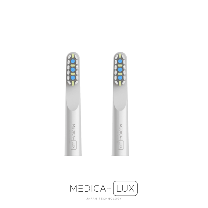 Отбеливающая звуковая зубная щетка Medica+ Lux 10Х Portable Grey