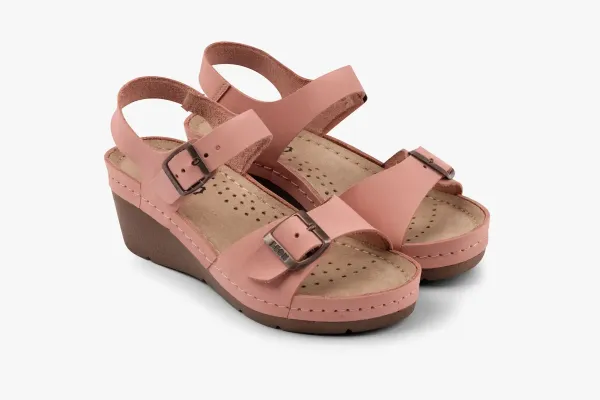 Жіночі босоніжки Leon Рожевий 1130-36 ортопедія