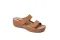 Жіночі шльопанці Leon Коричневий 907-41 ортопедія