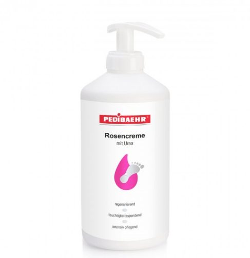 Крем з 10%-ою сечевиною та рожевим маслом для ніг, PediBaehr - 500 мл Крем з 10%-ою сечевиною та рожевим маслом для ніг, PediBaehr - 500 мл