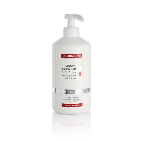 Бальзам із 10% сечовиною для ніг 500мл (SENSITIVE BALM SOFT), PEDIBAEHR
