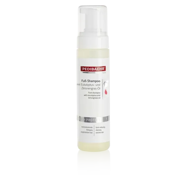 Шампунь для ніг з маслом евкаліпта та лемонграсу 200мл (FUSS-SHAMPOO MIT EUKALYPTUS/ZITRONENGRAS)