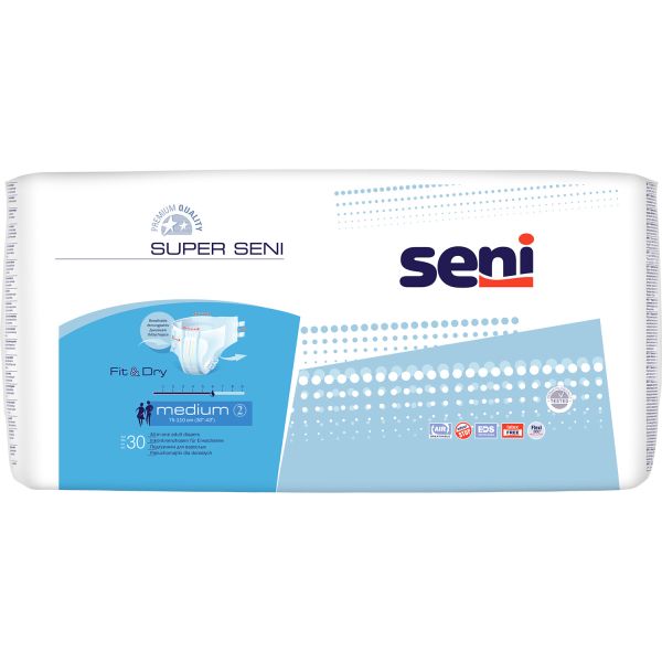 Підгузки для дорослих SENI (Сені) Super  (Супер )  30 шт