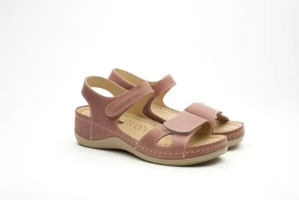 Жіночі сандалії Leon pink 935 ортопедія