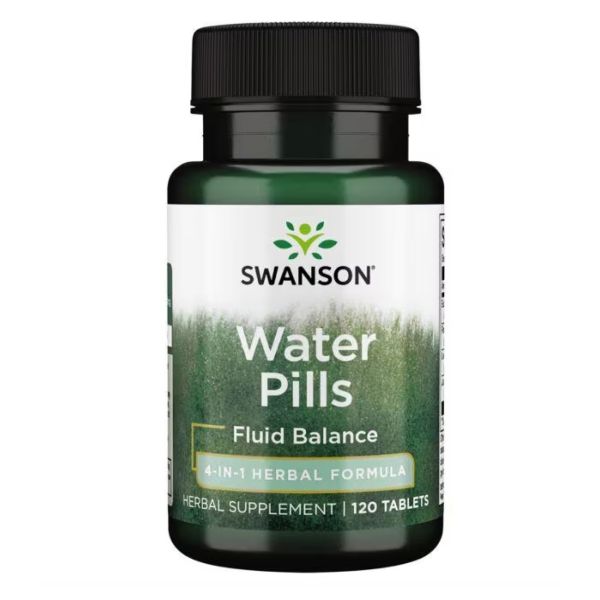 Таблетки воды Swanson Water Pills - 120tabs