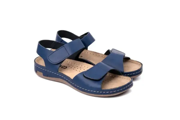 Жіночі сандалії Leon Блакитний 963-Синій-Orlando-41 ортопедія