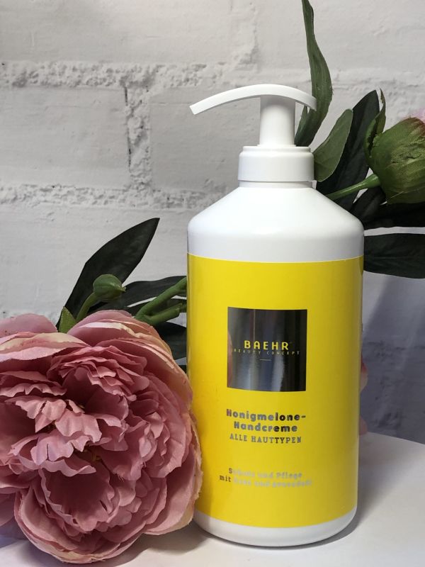 Крем для рук медовая дыня с маслом авокадо и мочевиной 500 мл