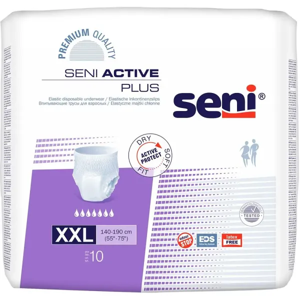 Труси поглинальні для дорослих Seni Active Plus extra extra large 10 шт.