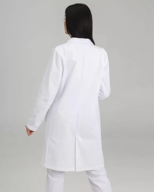 Халат медицинский женский Киев цвет белый
