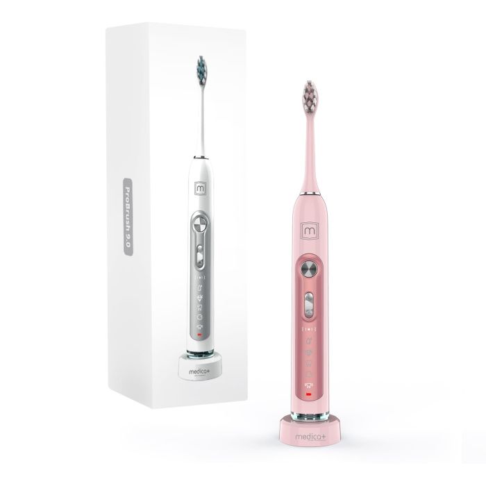 Насадки для ультразвукової зубної щітки MEDICA + PROBRUSH 9.0 pink (4 шт)