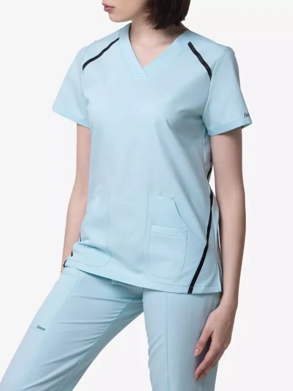 Амур  Медичний Костюм колір блакитний