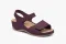Жіночі сандалії Leon Бордовий 2024-Бордо-баккар ортопедія