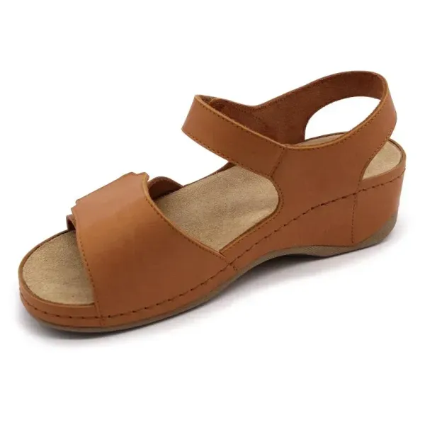 Жіночі сандалії Leon Коричневий 2024-Orlando-38 ортопедія