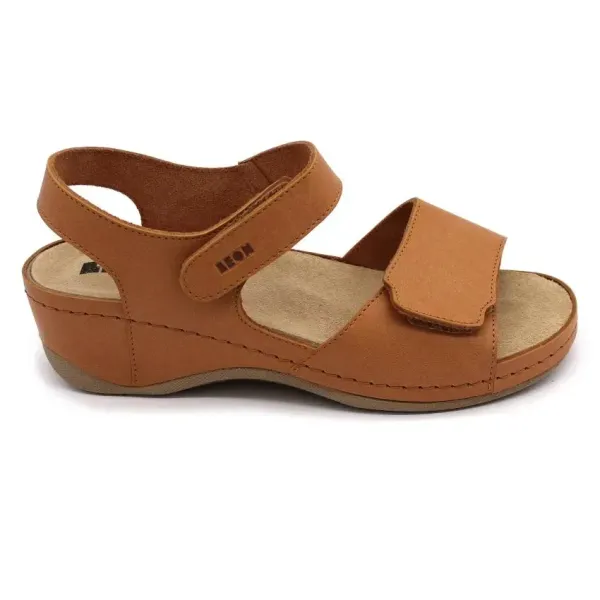 Жіночі сандалії Leon Коричневий 2024-Orlando-38 ортопедія