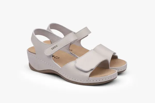Жіночі сандалії Leon Сірий 2024-Лед-орландо-36 ортопедія