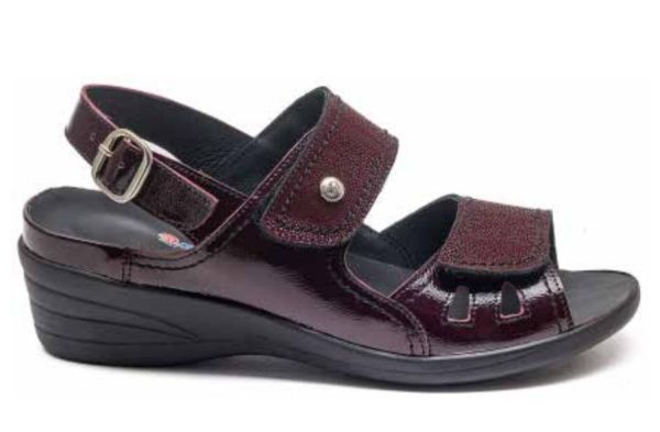 Сандалі жіночі анатомічні, бордовий, (арт.6931), TM SoftMode (Туреччина)