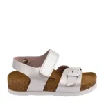 Детские босоножки Leon 4803 белый перламут