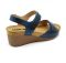 Dámské sandály Leon Blue 1041-modré ortopedické