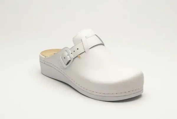 Жіноче Сабо Leon Білий 5000 ортопедія