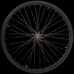 24" x 1⅜" заднее литое колесо К24-OSD-MOD-ECO2 для инвалидных колясок OSD-MOD-ECO2