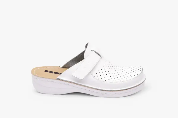 Жіноче Сабо Leon turquoise 263-Білий-38 ортопедія