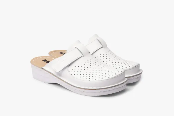 Жіноче Сабо Leon turquoise 263-Білий-38 ортопедія