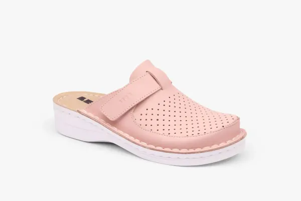 Женское Сабо Leon Розовый 263-баккар ортопедия