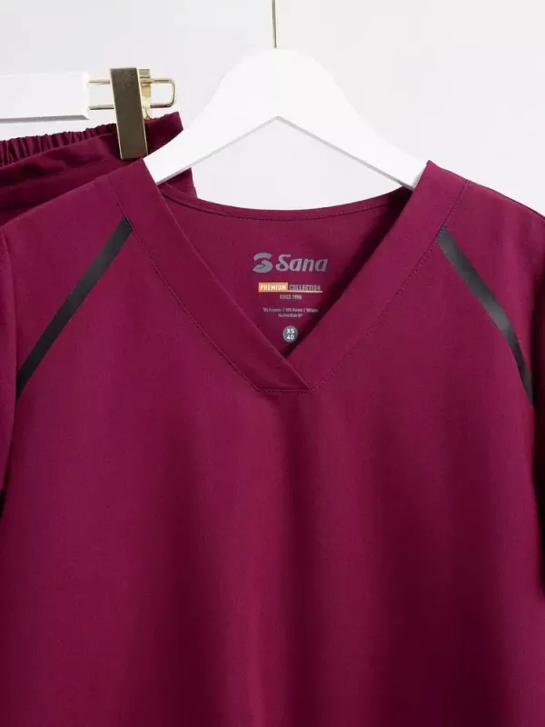 Амур Медичний Костюм колір рубін