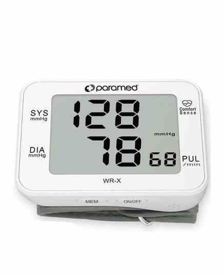 Вимірювач (тонометр) артеріального тиску Paramed WR-X (Парамед ВР-Ікс) автоматичний на зап'ясток Вимірювач (тонометр) артеріального тиску Paramed WR-X (Парамед ВР-Ікс) автоматичний на зап'ясток