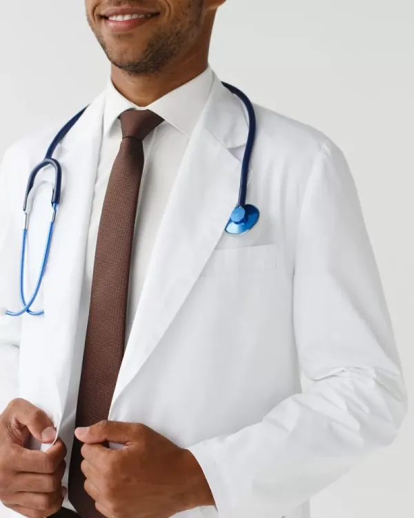 Халат медичний чоловічий Київ  колір білий Халат медичний чоловічий Київ  колір білий