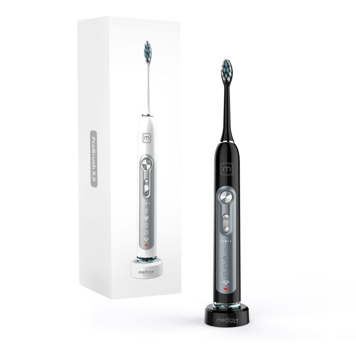 Насадки для ультразвукової зубної щітки MEDICA + PROBRUSH 9.0 black (4 шт)