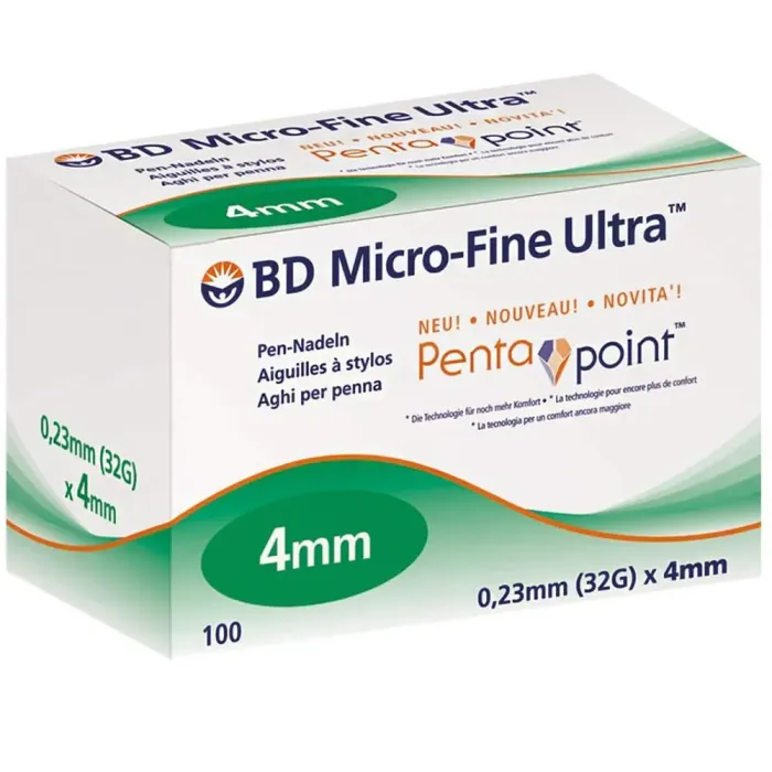 Голки BD Micro-Fine Plus ( БД Мікро-файн) 32G/4 мм ПОШТУЧНО