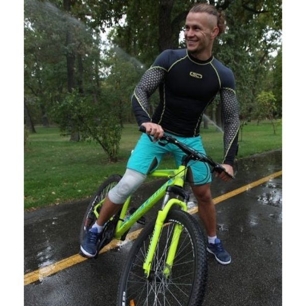 Ортез на колінний суглоб «Комфорт», із силіконовим кільцем Алком 3023