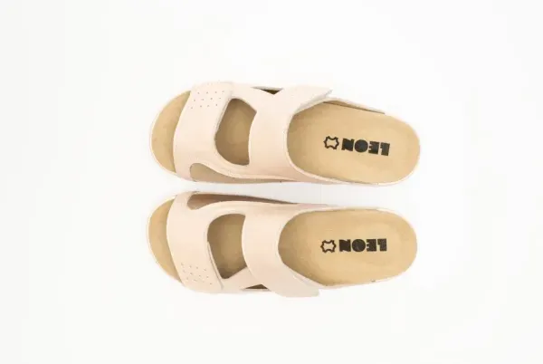 Женские шлепанцы Leon salmon 5010-Лосось-37 ортопедия