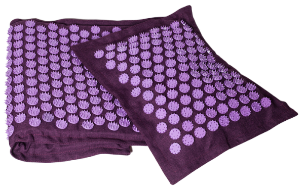 Акупунктурный коврик "Ортек". Набор коврик+подушка: аппликатор Кузнецова.