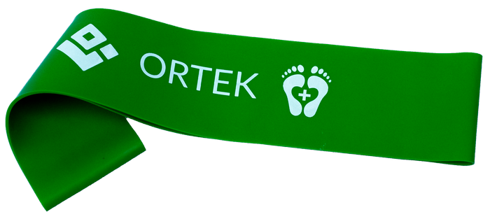 Фитнес резинка для тренировки стоп Ortek 25 см