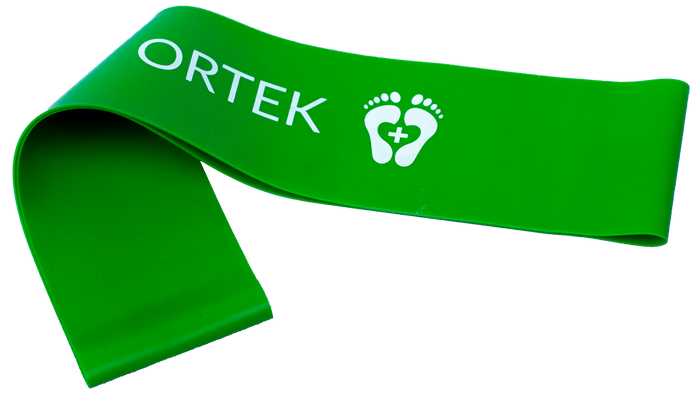 Фитнес резинка для тренировки стоп Ortek 25 см