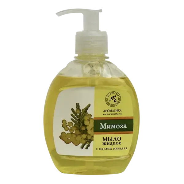 Мило рідке косметичне «Мімоза» 290 мл Ароматика