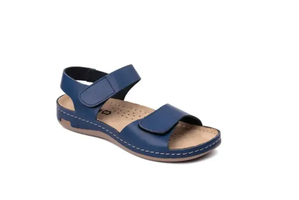 Жіночі сандалії Leon Блакитний 963-Синій-Orlando-41 ортопедія