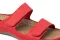 Жіночі шльопанці Leon Червоний 954-41 ортопедія