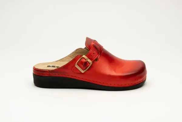 Жіноче Сабо Leon Червоний 5000-39 ортопедія