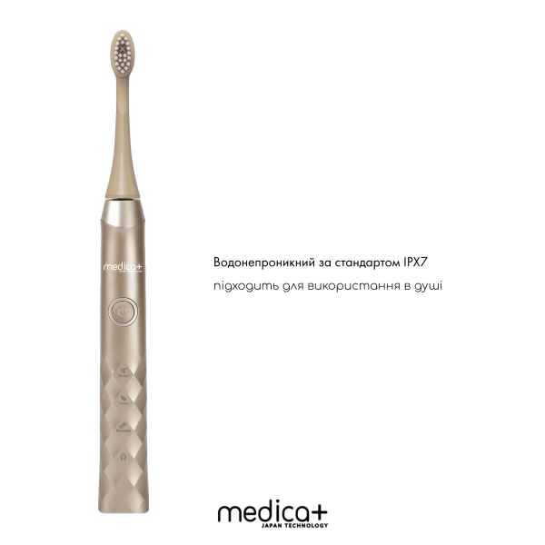 Звукова зубна щітка MEDICA+ ProBrush 11 (Gold)