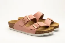 Женские шлепанцы Leon 4010-Розовый-38 ортопедия