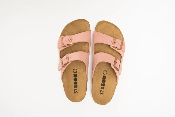 Женские шлепанцы Leon 4010-Розовый-38 ортопедия