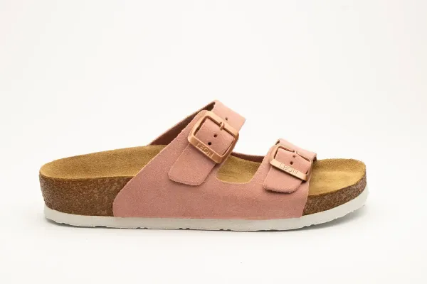 Женские шлепанцы Leon 4010-Розовый-38 ортопедия